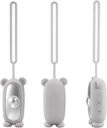 Glowco CalmCarry Kids Bear-Shaped Replacement Cover and Case | Silicone Replacement Covers with Strap | Bear Design Calm Carry Device Cover for Kids | Pack of 5 (Gray, Teal, Pink, Purple, Orange) in Saudi Arabia