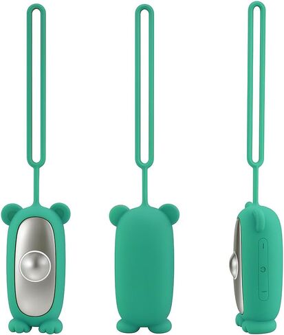 Glowco CalmCarry Kids Bear-Shaped Replacement Cover and Case | Silicone Replacement Covers with Strap | Bear Design Calm Carry Device Cover for Kids | Pack of 5 (Gray, Teal, Pink, Purple, Orange) in Saudi Arabia