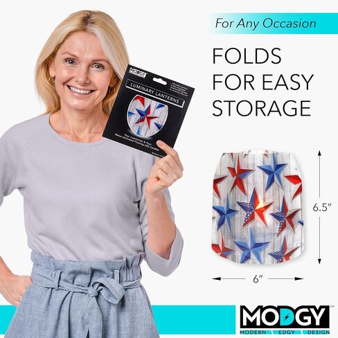 حامل شموع فوانيس مضيئة من MODGY للديكور الداخلي والخارجي، فوانيس لتزيين قطعة مركزية لحفلات الزفاف خارج الفناء 4 عبوات، مع شموع LED عائمة عديمة اللهب ستارستروك in Kuwait