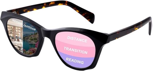 Photochromic Progressive Multifocal Reading Glasses for Men Women in Saudi Arabia