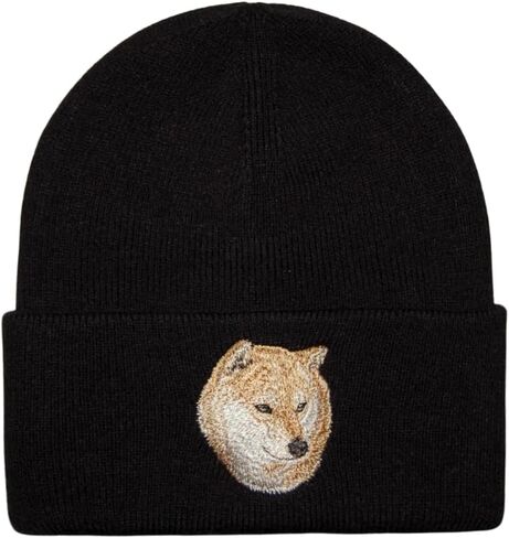 Embroidered Beanie Collection – Vintage Washed Ribbed Knit & Smooth Knit Winter Hats for Pet Lovers - Men & Women in Saudi Arabia