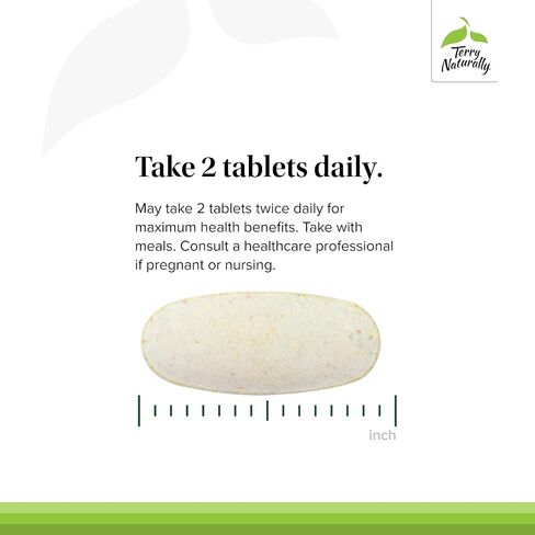 Terry Naturally Clinical Essentials - Supplement to Aid Bone, Cardiovascular & Immune Health - Supplement with Chelated Minerals - Supplement with B-Vitamins & Vitamin C - 60 Tablets in Saudi Arabia