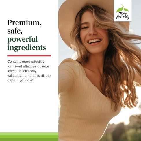 Terry Naturally Clinical Essentials - Supplement to Aid Bone, Cardiovascular & Immune Health - Supplement with Chelated Minerals - Supplement with B-Vitamins & Vitamin C - 60 Tablets in Saudi Arabia