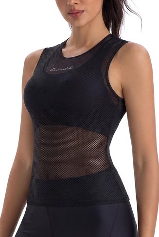 Przewalski Women’s Sleeveless Cycling Undershirt Quick Dry Bike Base Layer Vests Breathable Bicycle Jerseys Biking Tank Tops in Saudi Arabia
