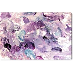 Oliver Gal Amethyst Gardens Canvas Print Wall Art for Living Room, Bedroom, and Bathroom, 15" x 10", Gallery Wrapped in Saudi Arabia