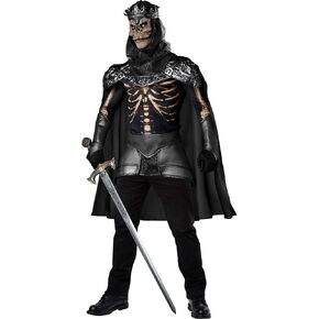 Men's Skeleton King Costume X-Large Black in Saudi Arabia