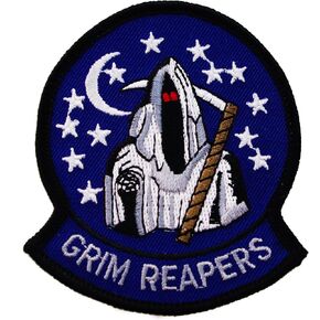 Grim Reaper US Navy F14 Fleet Replacement Fighter Squadron VF 101 Embroidered Patch in Saudi Arabia