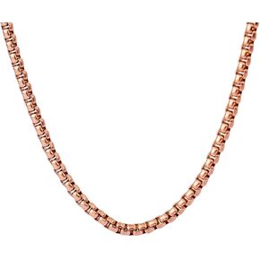 Wolentty Stainless Steel Box Chain Necklace Replacement for Pendant - 24" - 3MM in Saudi Arabia