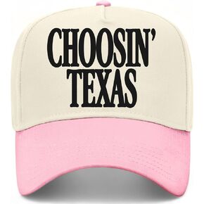Choosin' Texas Hat in Pink/Natural in Kuwait