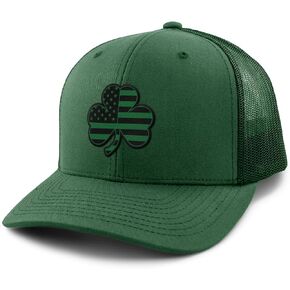 Shamrock Stars & Stripes Tonal Classic Snapback Trucker Hat in Kuwait
