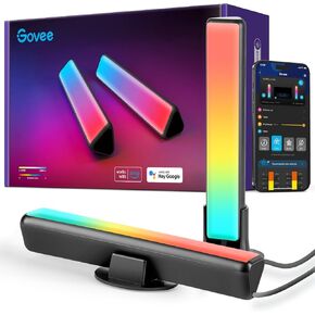 Govee Smart LED Light Bars, Work with Alexa and Google Assistant, RGBICWW WiFi TV Backlights with Scene and Music Modes for Gaming, Pictures, PC, Room Decoration in Saudi Arabia