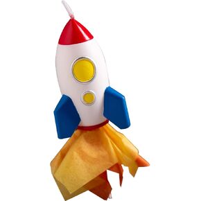 Rocket Birthday Candle Cake Topper in Saudi Arabia