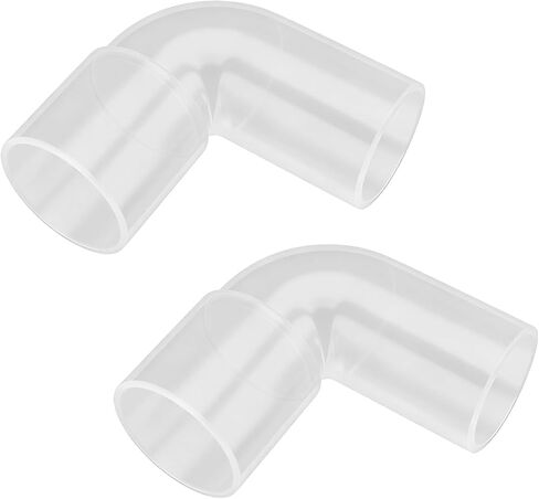 CPAP Elbow Connector, 90° Hose Adapter, 2 Pack for ResMed 10/11 | 90° elbow CPAP hose adapter. Fits ResMed AirSense 10, AirCurve 10, AirStart 10 & ResMed 11. 22mm connector. 2-pack in Saudi Arabia