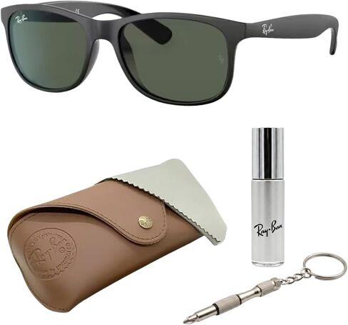 نظارة شمسية Ray-Ban RB4202 ANDY مربعة الشكل مع مجموعة نظارات - ملاءمة عالية - نظارة شمسية مربعة مثالية للمناسبات الرسمية والعادية in Kuwait