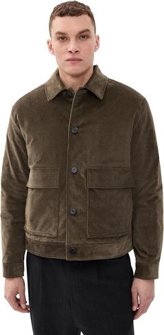 Theory Men's SC Patch Pocket Jacket in Crosby Corduroy in Kuwait