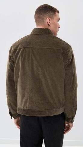 Theory Men's SC Patch Pocket Jacket in Crosby Corduroy in Kuwait