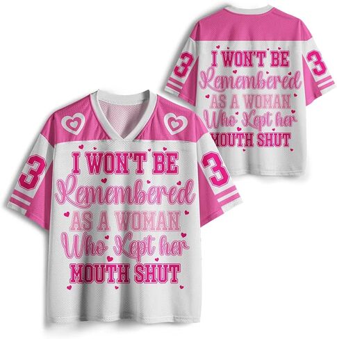 Oversized Mesh Football Jersey for Men Women, Y2K Hip Hop V-Neck Retro Number Graphic Print Short Sleeve Shirt in Kuwait