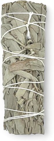 Pachamama Essentials 4" White Sage California Bundles for Smudging Rituals, Home Cleansing, Meditation, Yoga, Chakra Balancing, Incense Healing SALVIA APIANA (1) in Kuwait