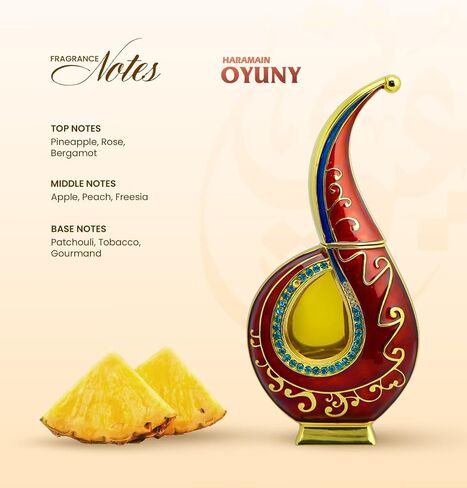 Al Haramain Oyuny Concentrated Perfume Oil, 0.67 Ounce (Unisex) in Saudi Arabia