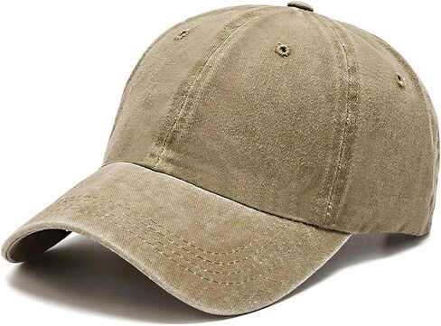 Retro hat, Washed Baseball Cap, Adjustable Size, Suitable for Outdoor Travel, Driving, Gatherings in Saudi Arabia