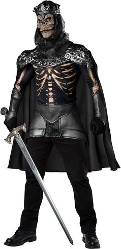 Men's Skeleton King Costume X-Large Black in Saudi Arabia