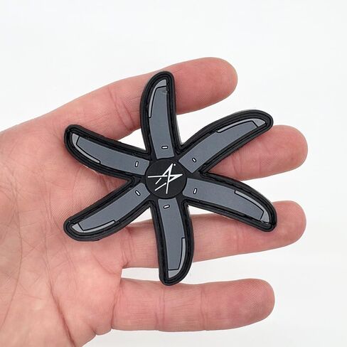 Lockheed Martin® C-130J Super Hercules® PVC Patch, 3.5 inch, Hook and Loop Backing in Kuwait