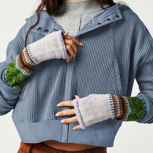 Nantdog Womens Waffle Knit Zip Up Hoodies Long Sleeve Cropped Shirt Jacket Y2k Casual Jacket To in Saudi Arabia