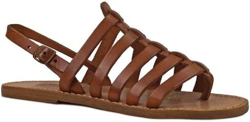 Leather Thong Sandals for Women in Cuir Color Leather in Saudi Arabia