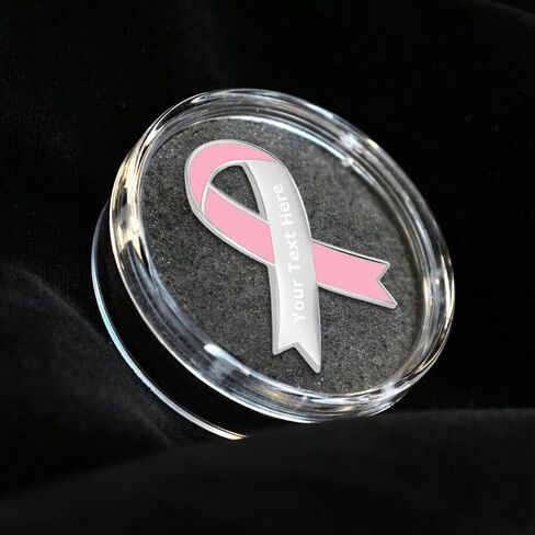 PinMart Awareness Ribbon Engravable Personalized/Not Personalized Lapel Pin in Kuwait