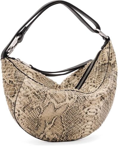 AllSaints Luna Micro Snake Bag W547XD Desert White One Size in Saudi Arabia