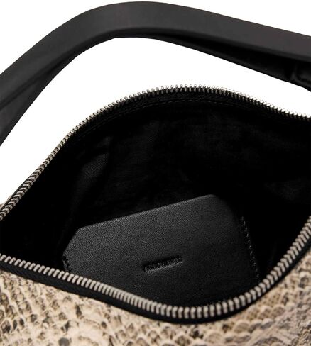 AllSaints Luna Micro Snake Bag W547XD Desert White One Size in Saudi Arabia