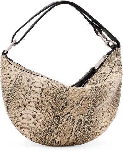 AllSaints Luna Micro Snake Bag W547XD Desert White One Size in Saudi Arabia
