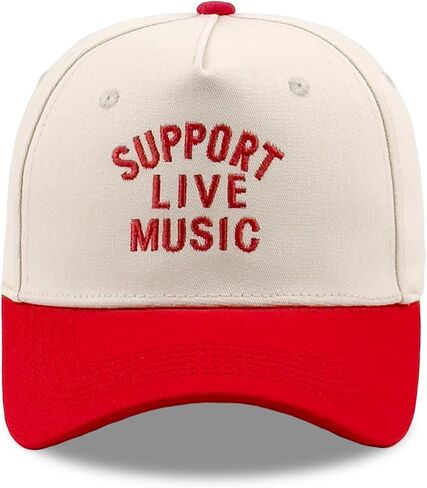 Two Tone Baseball Cap, Embroidered Baseball Adjustable Cotton Dad Hat Classic Casual Funny Gift Hat for Women Men in Saudi Arabia