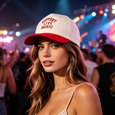 Two Tone Baseball Cap, Embroidered Baseball Adjustable Cotton Dad Hat Classic Casual Funny Gift Hat for Women Men in Saudi Arabia