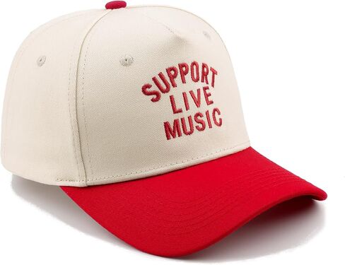 Two Tone Baseball Cap, Embroidered Baseball Adjustable Cotton Dad Hat Classic Casual Funny Gift Hat for Women Men in Saudi Arabia