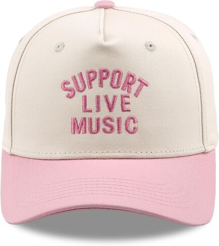 Two Tone Baseball Cap, Embroidered Baseball Adjustable Cotton Dad Hat Classic Casual Funny Gift Hat for Women Men in Saudi Arabia