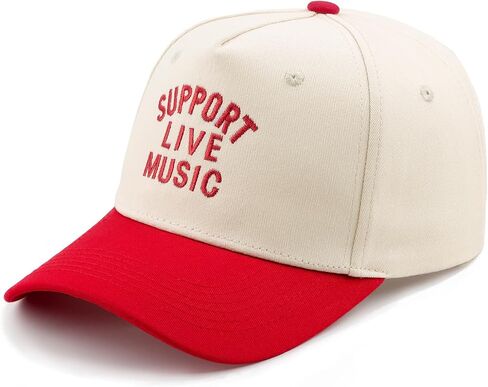 Two Tone Baseball Cap, Embroidered Baseball Adjustable Cotton Dad Hat Classic Casual Funny Gift Hat for Women Men in Saudi Arabia