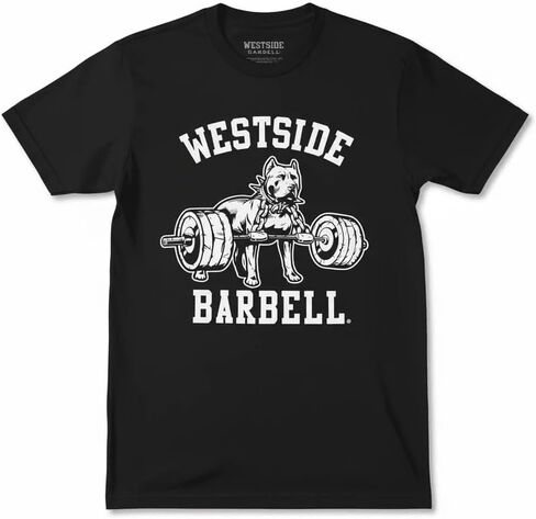 Westside Barbell - Nitro T-Shirt, Black with White Graphics, Classic Fit, Crew Neck in Saudi Arabia