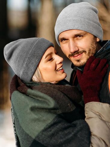 Syhood شتاء دافئ قبعة الجمجمة لينة قبعة صوف قبعة سميكة يندبروف ساعة قبعة التزلج في الهواء الطلق الدافئة الملونة للرجال النساء in Kuwait