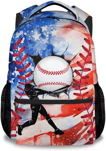 Mercuryelf Kids Baseball Backpack for Boys – 17 Inch Lightweight Sports Bookbag for Preschool Kindergarten Elementary Students, Large Capacity Toddler School Backpack Gift in Saudi Arabia