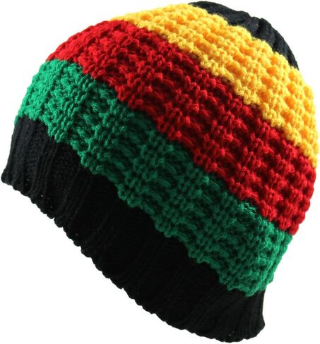 RW Rasta Knitted Beanie in Saudi Arabia
