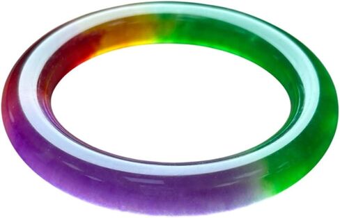 Gemstone Bangle,Four-Color Bangle for Woman, Meaningful Gift for Grandma on Thanksgiving in Kuwait