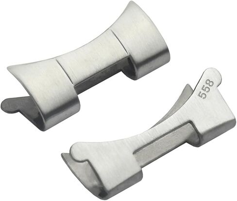 Ewatchparts 2-558 قطعة وصلة نهاية قديمة متوافقة مع حزام ساعة رولكس أويستر 20 مم 78360 S/STEEL in Kuwait