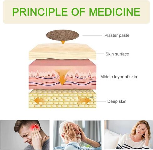 Tinnitus Relief Patches, Clear Ear Support Patches for Ringing Ears, Daily Wear for Noise Discomfort, Made with Natural Herbal Ingredients, Gentle & Portable, 12 Count in Saudi Arabia