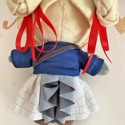 JCvCX 10'' Violet Girl with Red Hair Band Plush Toy Stuffed Figurine Doll Soft Plushies Pillow in Saudi Arabia