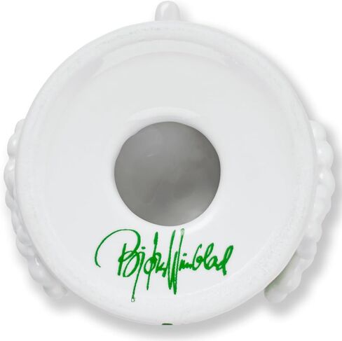 Bjørn Wiinblad Eva Candleholder | Hand-Painted Glazed Ceramic | Light Green | 3.7 in in Saudi Arabia