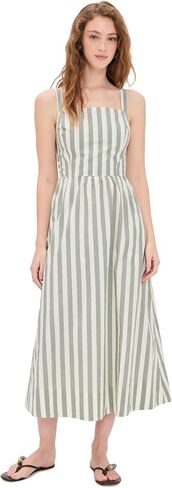 Marine Layer Women's Demi Poplin Midi Dress in Saudi Arabia