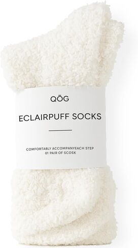 جوارب QOG Cozy Cloud - جوارب غامضة للنساء والرجال، دافئة للجنسين - جورب نوم ناعم ورقيق - هدية للاسترخاء in Kuwait