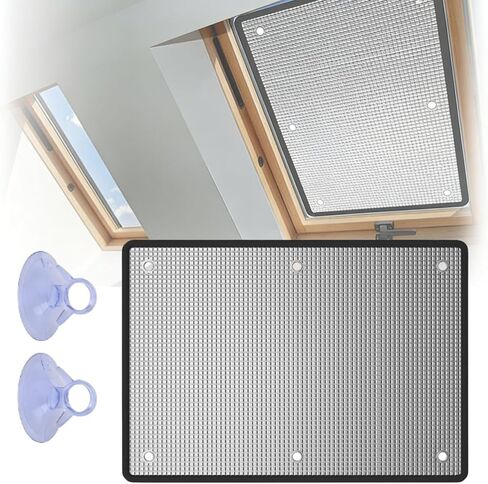 Heat Blocking Window Film, Double Aluminum Foil Reflective Privacy Film for Home and Sunroom, Total Blackout Thermal Insulation Window Cover, Reusable Non Adhesive UV Protection in Saudi Arabia