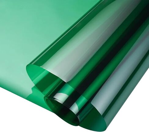 Queenbox 7.8x78.7in Clear Static Cling Window Tint, Sun Blocking Anti UV Heat Control Glass Film for Home Office Hotel Building Wedding Party, Light Gray in Saudi Arabia